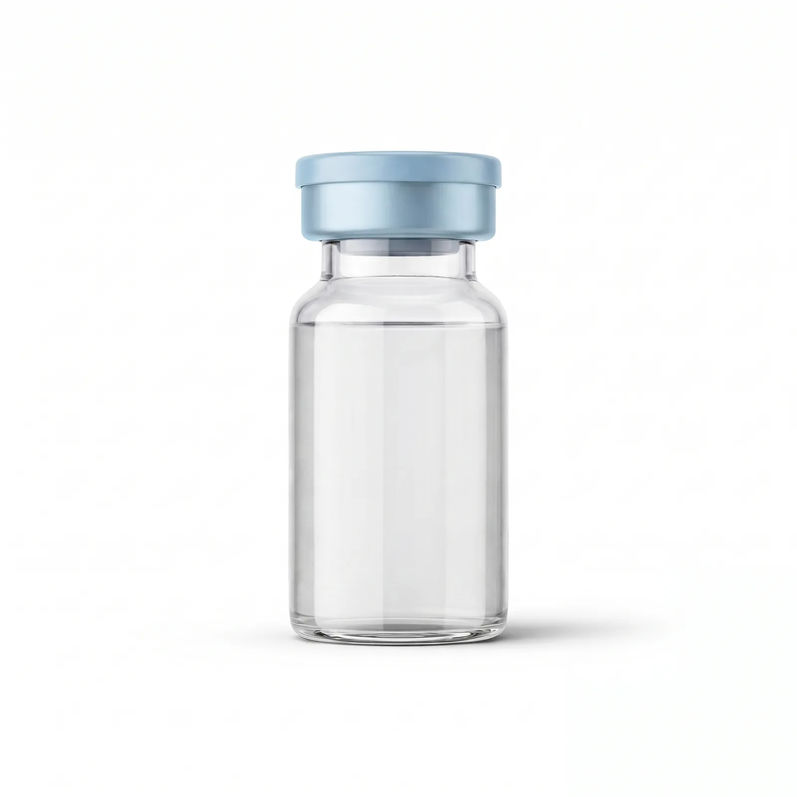Bacteriostatic Water 10mL vial, back view